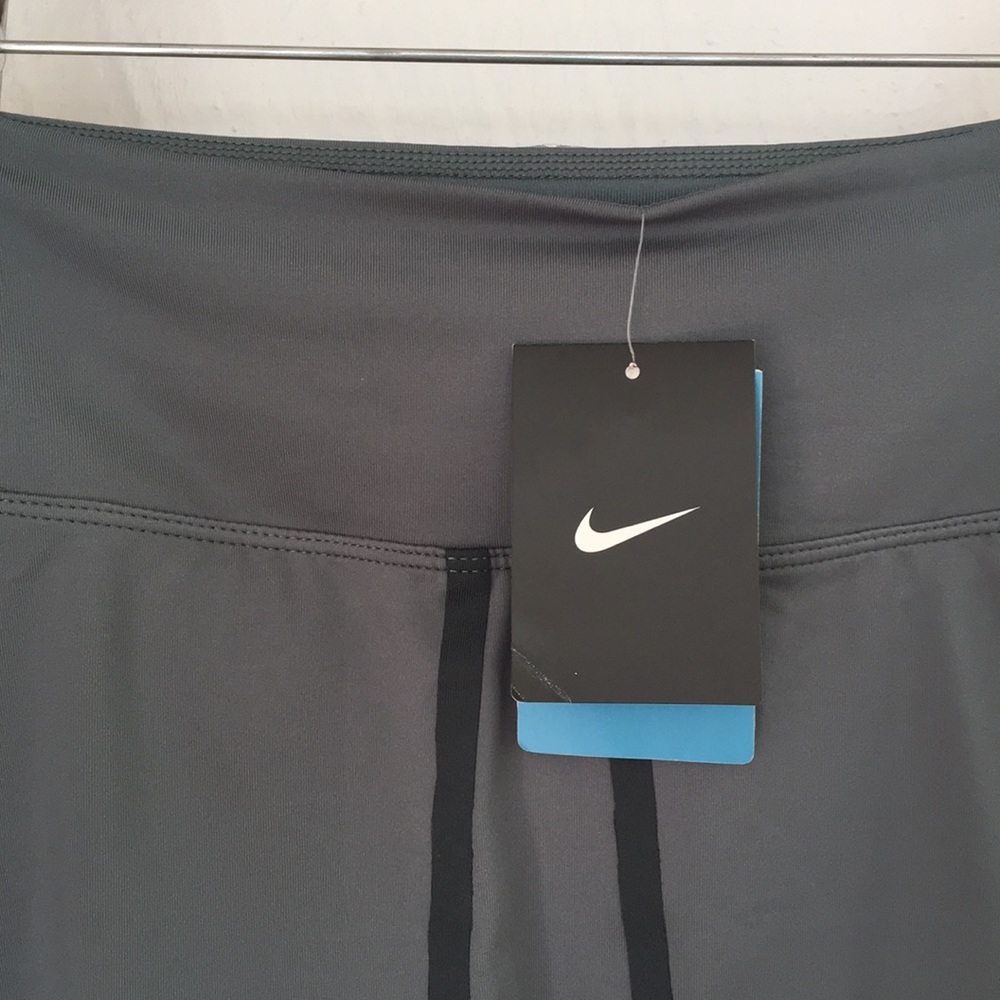Nike Maria Sharapova Gray/Green Tennis Skirt - Picture 5 of 8